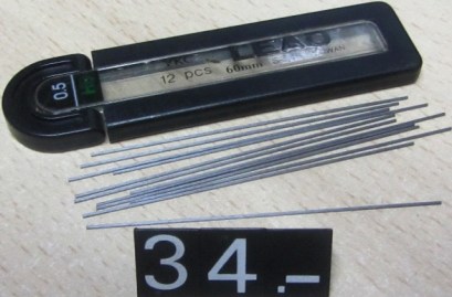 34 CAJITAS MINAS YKC S-546 12uds HB 0,5 60mm